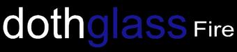 Logotipo dothglass fire Fondo Negro 